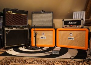 Amplificateur guitare à lampes Orange pour enregistrement studio professionnel chez Co'T'Event